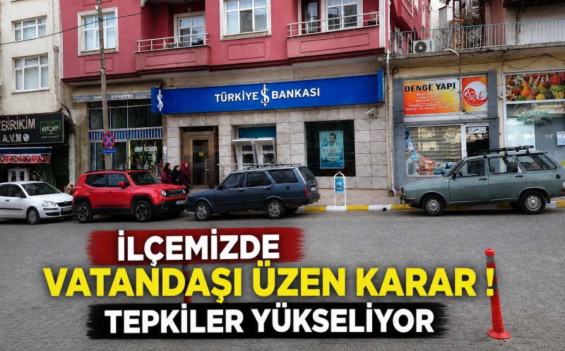 Ermenek İş Bankası’nın Kapanma Kararına Ermenek’te Ortak Tepki