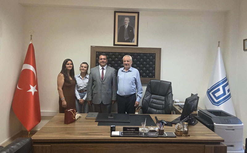 Denetimli Serbestlik Müdürü Sayın Erhan Delibaş’a Hoş Geldin Ziyareti